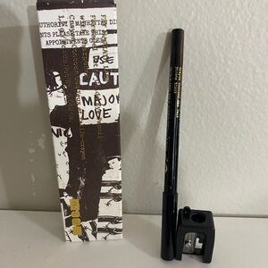 Pat Mcgrath Labs Permagel Ultra Glide Eye Pencil With Sharpener, 202 Black NEW